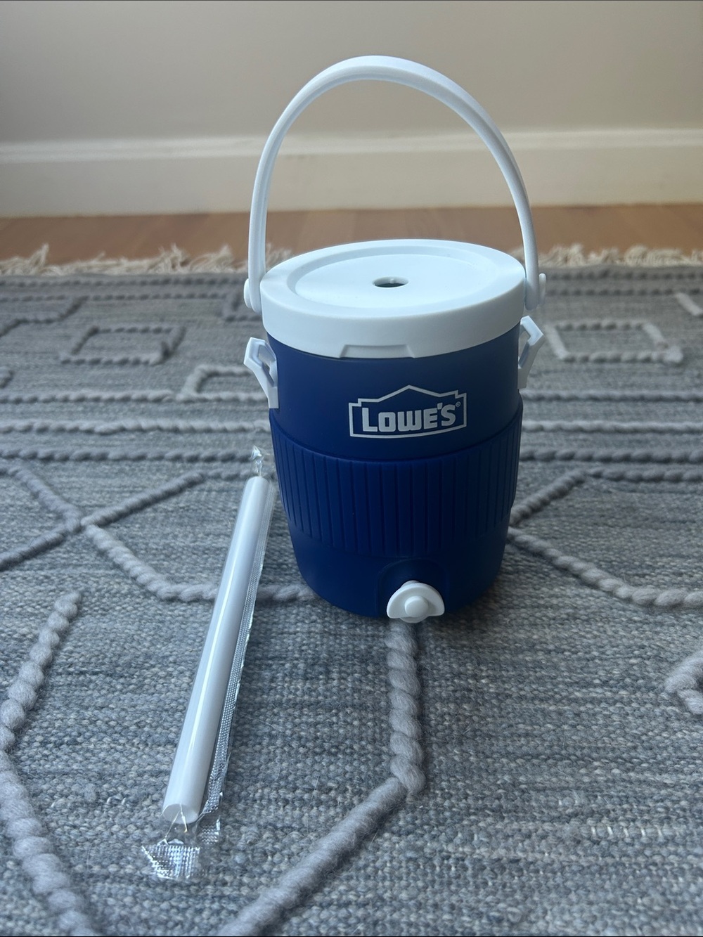 NWT Lowe’s Mini Cooler Cup with Straw